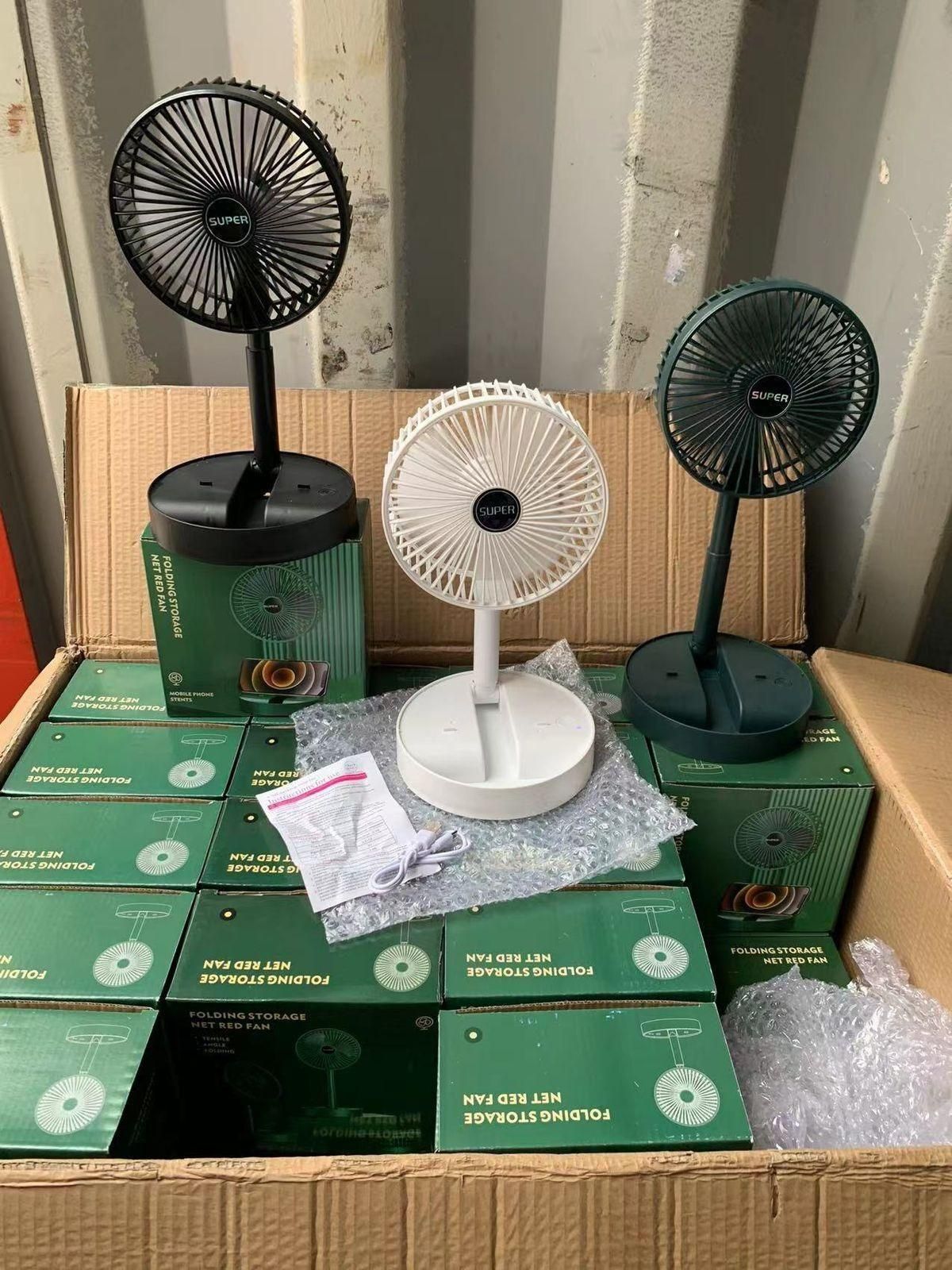Ultra-Cool Portable Rechargeable Desk Fan β High Speed & Silent