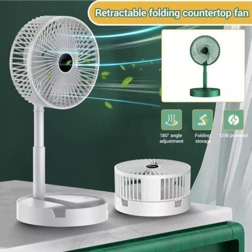 Ultra-Cool Portable Rechargeable Desk Fan – High Speed & Silent