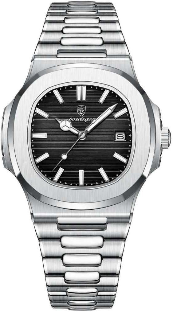 Premium Luxury Stainless Steel Men's Watch – Timeless Elegance